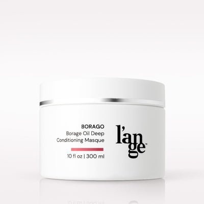 L’ange Borago Oil Deep Conditioning Masque on a blank background 
