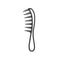 Carbon Fiber Comb Wide Tooth Detangler