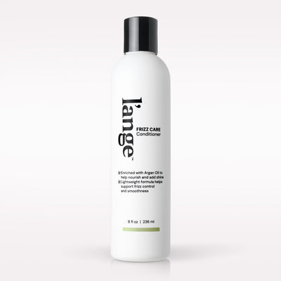 L’ange Frizz Care Conditioner on a blank background 