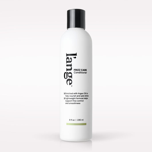 L’ange Frizz Care Conditioner on a blank background 