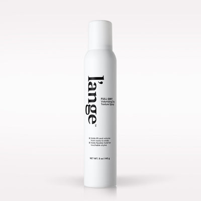 L’ange Full Grit Volumizing Texture Spray on a blank background 