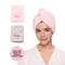 Hair Wrap Towel Medium Lightweight Microfiber 2-Pack