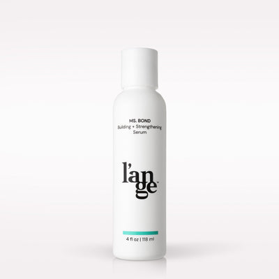 L’ange Ms. Bond Building + Strengthening Serum on a blank background 