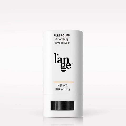 L’ange Pure Polish Smoothing Pomade Stick on a blank background 