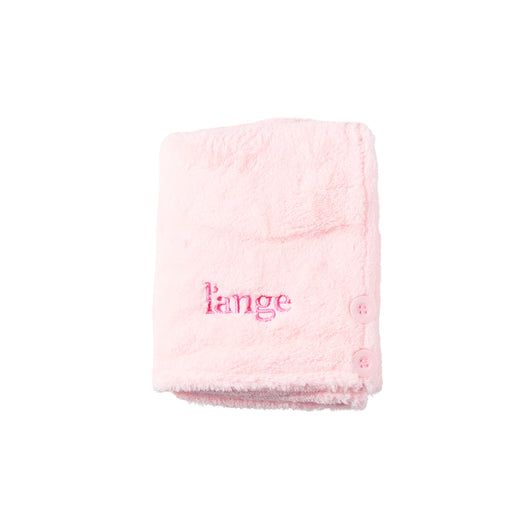 Plush Hair Wrap Towel Medium Ultra-Absorbent Coral Fleece 2-Pack