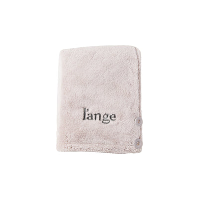 Plush Hair Wrap Towel Medium Ultra-Absorbent Coral Fleece 2-Pack