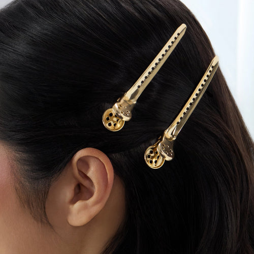 Precision Metal Sectioning Hair Clips