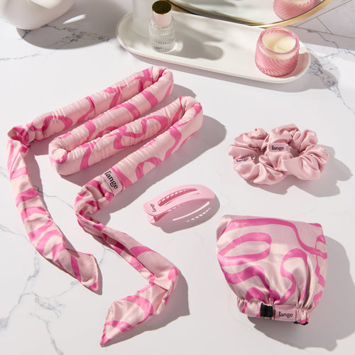 Satin Heatless Curls Set