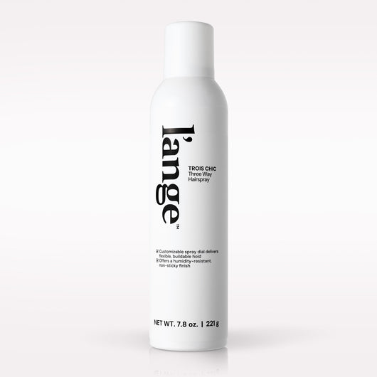 L’ange Trois Chic Three Way Hairspray on a blank background 