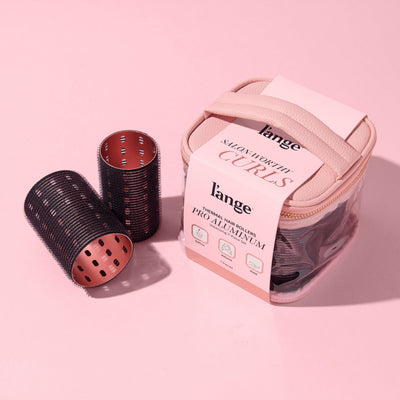 Thermal Hair Rollers Pro Aluminum Volumizing 7-Piece Set