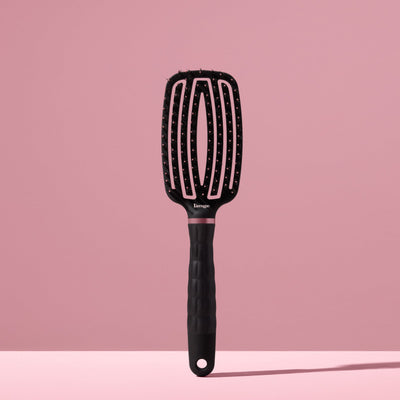 Vented Paddle Brush - Nylon Bristles with Boar