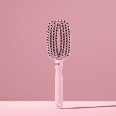 Vented Paddle Brush - Nylon Bristles with Boar